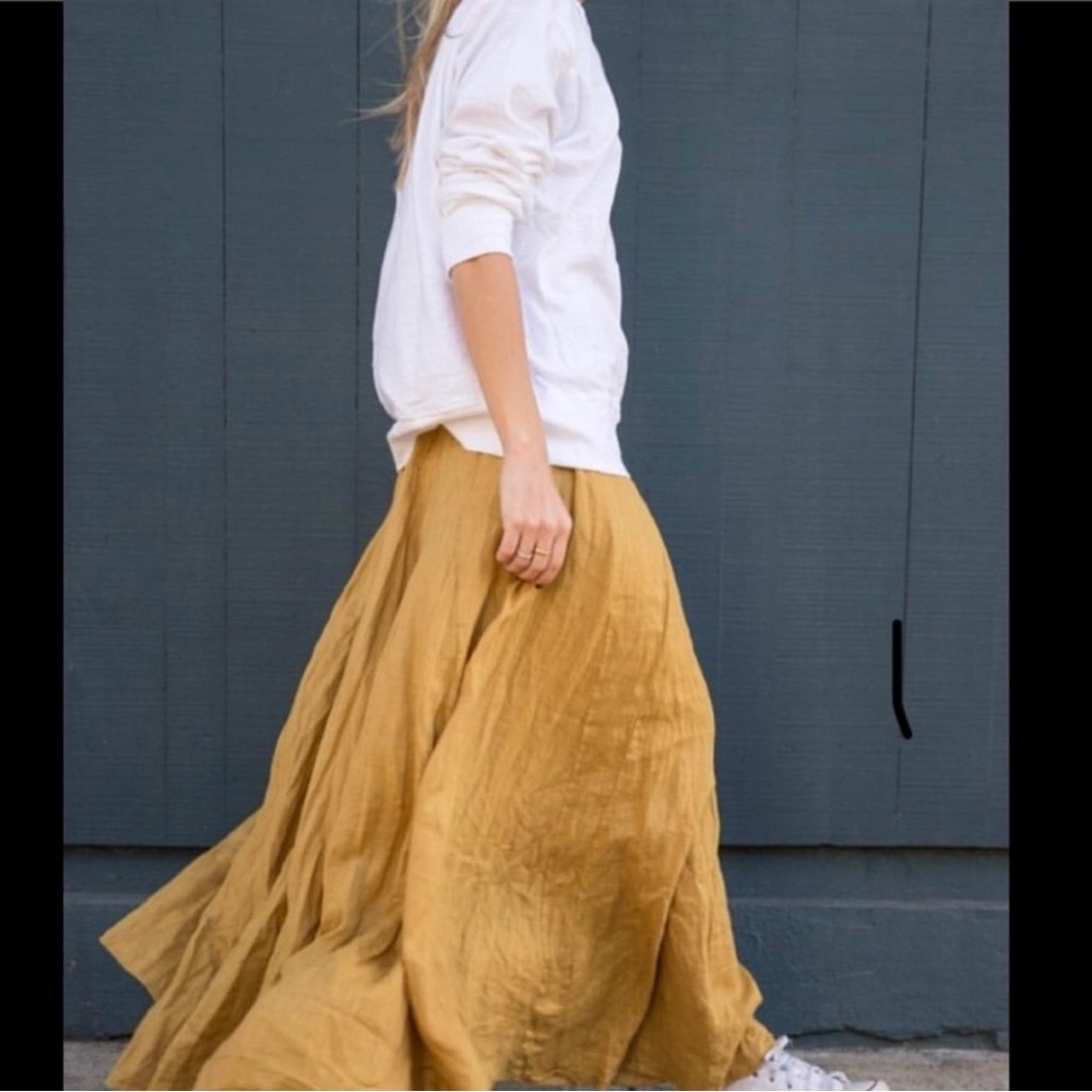 CP Shades Linen Lily Maxi Skirt - Picture 3 of 16